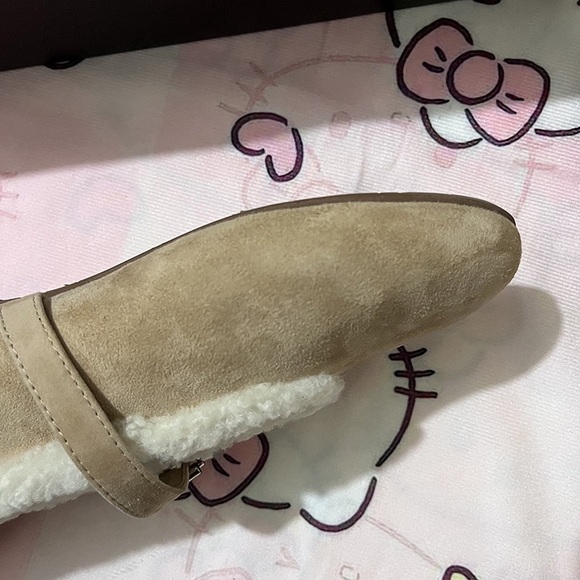 Alaia Lambswool Mary Jane Flats - Picture 7 of 8